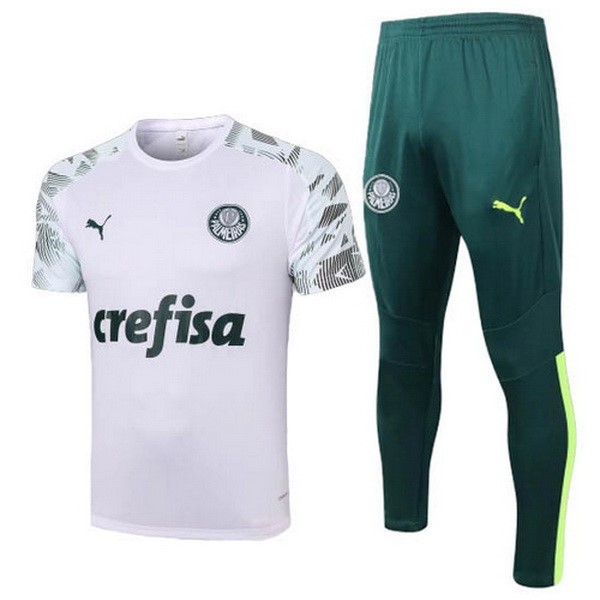 Trainingsshirt Palmeiras Komplett Set 2020-21 Weiß Grün